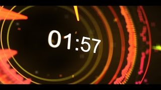 Equalizer Countdown  2 min ( v 517 ) Timer + Music Sound Visualizer - effects hd 4k!