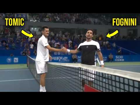 This Match is PURE CHAOS! Tomic vs Fognini DRAMATIC FINAL You've NEVER SEEN!