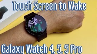Galaxy Watch 4, 5, 5 Pro: How to Enable  