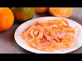 CANDIED ORANGE PEELS | ORANGE PEEL CANDY | HOW TO MAKE CANDIED ORANGE PEELS | N'Oven