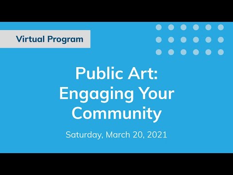 Public Art: Engaging Your Community