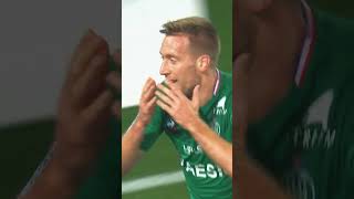 Gagner le derby dans la dernière minute ⏰ #asse #saintetienne #ligue1mcdonalds #football