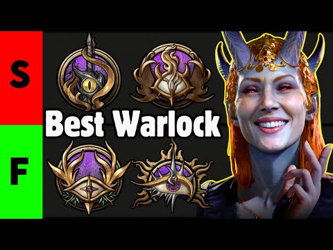 BEST WARLOCK SUBCLASS Tier List Baldur's Gate 3