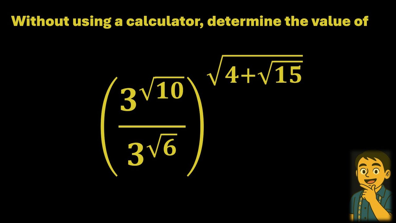 Can You Solve This Without a Calculator? | Simplify Surds and Exponents Like a Pro!