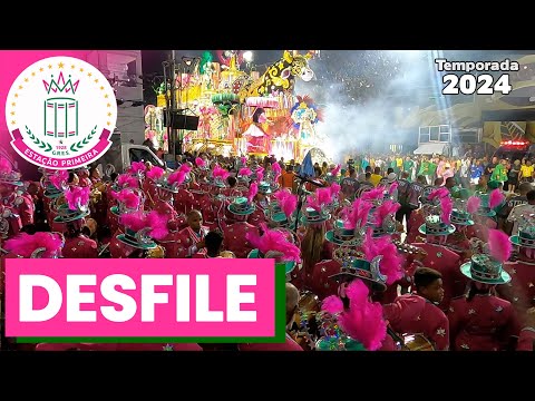 Mangueira 2024 | Bateria no Desfile | Samba ao vivo - #Desfile24