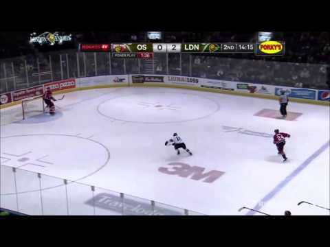 Michael McCarron Hat Trick vs Owen Sound (14/11/14)
