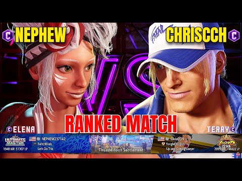 SF6 🔥 Nephew (Elena, Juri) vs ChrisCCH (Terry) – High Level Gameplays 🔥 Street Fighter 6