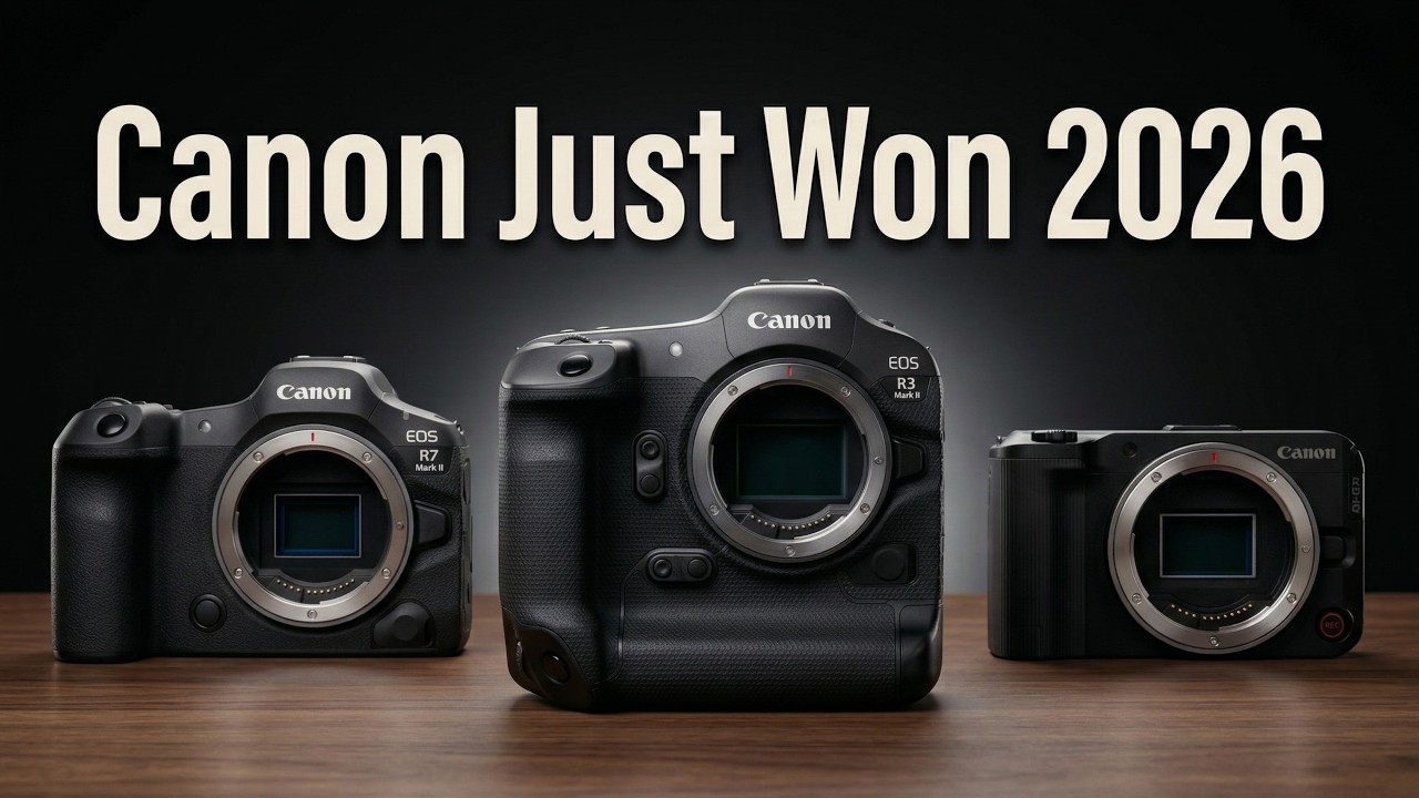 3 Canon Cameras Just Leaked for 2026–2027!