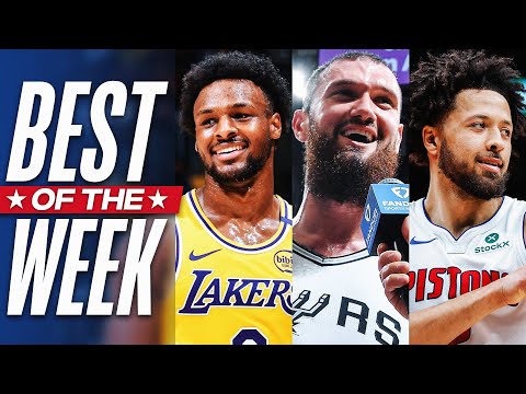 The NBA’s BEST Moments of Week 22 | 2024-25