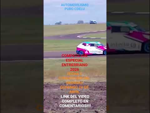 COMPETICIÓN ESPECIAL ENTRERRIANO 2026 | FECHA 2 CONCEPCIÓN DEL URUGUAY | DOMINGO 26 DE ABRIL #cdu