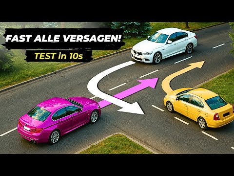Who's in the lead here? Test your knowledge! | German traffic rules explained