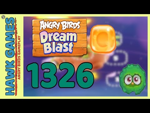 Angry Birds Dream Blast Level 1326 - Walkthrough, No Boosters