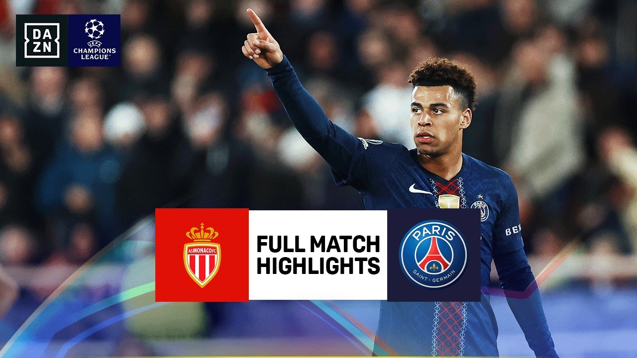 Monaco vs Paris Saint-Germain | UEFA Champions League Highlights | Knockout Play-offs | 2025-2026