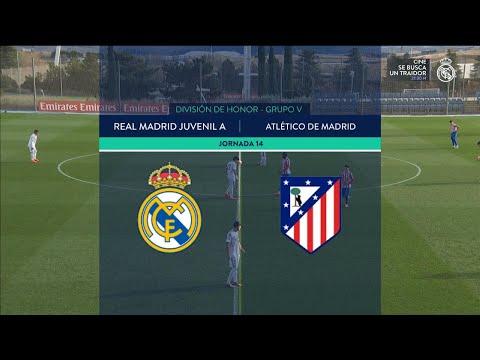 Real Madrid Juvenil A - Atlético de Madrid (J14 - División de Honor Juvenil) - RMTV