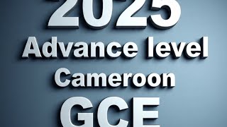 2025 Cameroon GCE A-Level Results RELEASED! (PDF Download Here)