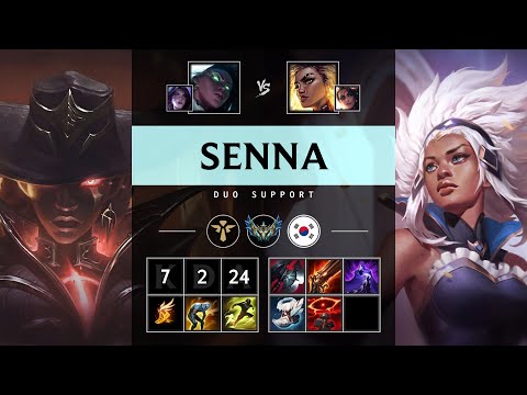 Senna Support vs Rell - KR Challenger Patch 25.17