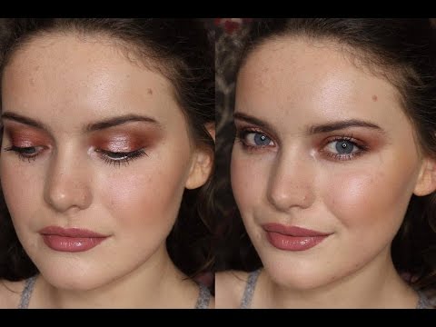Prom Look #1 | Orange Spotlight Eye + Nude Lip | BellaIzzy