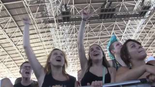 Behind the scenes with Masked Intruder at Warped Tour