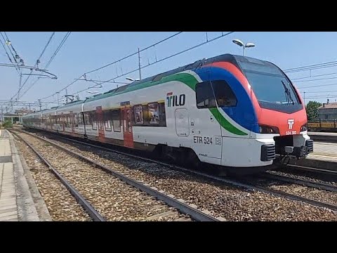 TILO FLIRT 3 IN CORSA PROVA ~ Una giornata alla stazione di Treviglio | 78° parte