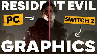 Resident Evil Requiem gameplay graphics comparison | Switch 2 vs PC