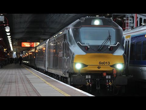 68013 departs London Marylebone bound for Kidderminster | 28/2/2022