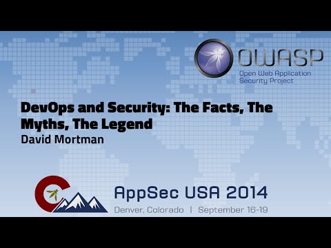 Image thumbnail for talk DevOps and Security: The Facts, The Myths, The Legend