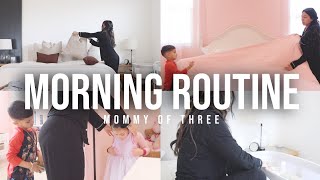 MORNING ROUTINE AS A MOMMY OF THREE ❤︎︎