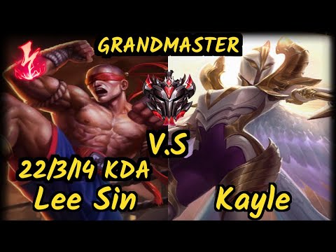 CNB Turtle (LEE SIN) vs KAYLE - 22/3/14 KDA JUNGLE GAMEPLAY - BR Ranked GRANDMASTER