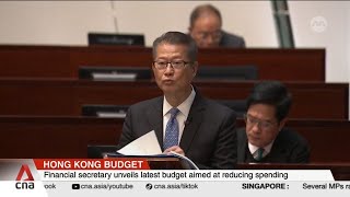 Hong Kong's latest budget aims to cut spending to tackle record HK$87b deficit