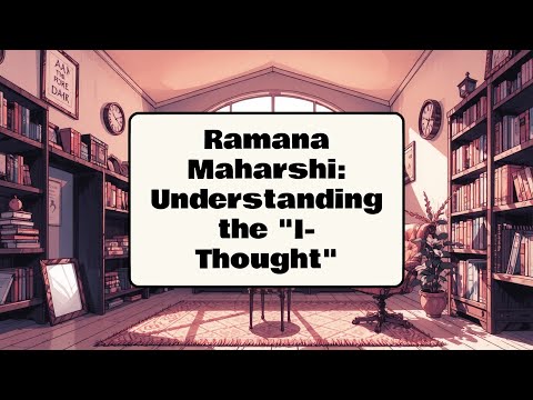 Ramana Maharshi: Understanding the I Thought  - Ramaji and Ananda Devi - RASA Satsang Non-Duality