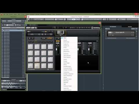 Using Groove Agent Effectively in Cubase 8