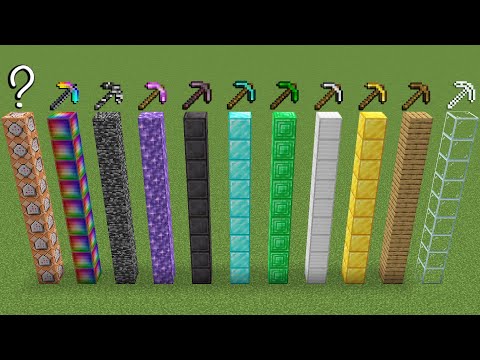 which minecraft pickaxe is the fastest ???