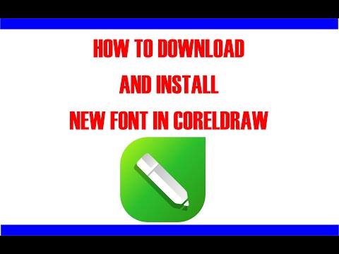 how to download and install fonts in coreldraw //how to install fonts on windows 10