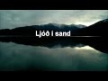Árstíðir - Ljóð í sand cover 