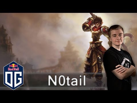 OG.n0tail Monkey King Gameplay - Ranked Match - OG Dota 2.
