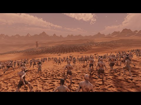 ULTIMATE ZOMBIE MASSACRE - 1 MILLION ZOMBIES vs WW2 ARMY - UEBS 2