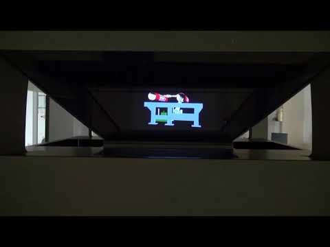 Example of Holographic Projections - 3D Machinery