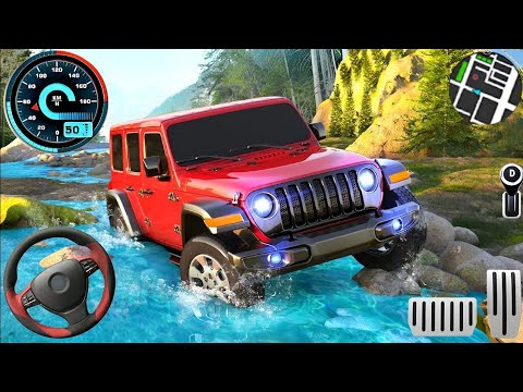 4x4 Offroad Jeep Driving Simulator 3D - Drive SUV 4x4 jeep Offroad Game - Off-road Jeep Parking 3D 