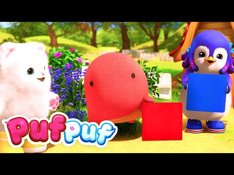 Cântece Puf Puf - Învățăm Culorile |  Cântece Copii