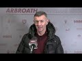 Arbroath 0 - 5 Queen's Park - Jim McIntyre - Post Match Interview