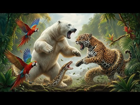 African Jungle 4K – Peaceful Tropical Rainforest | Scenic Relaxation Film