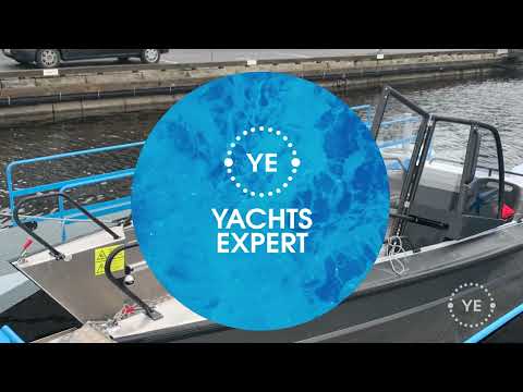 Обзор финского алюминиевого катера "Faster 545 SC" | Yachts Expert Russia