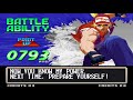 TAS KOF 2000 Arcade Rugal Iori Kula Terry King