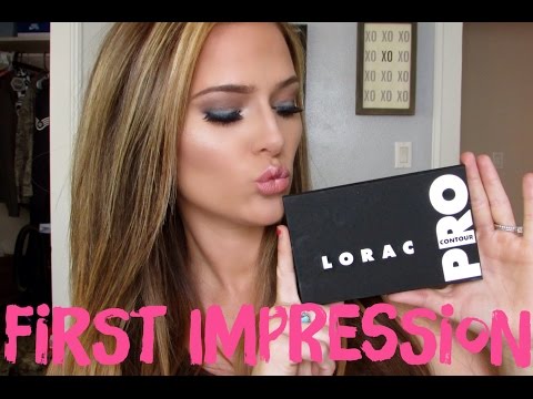 FIRST IMPRESSION: Lorac Pro Contour Palette & Contour Brush! + demo!