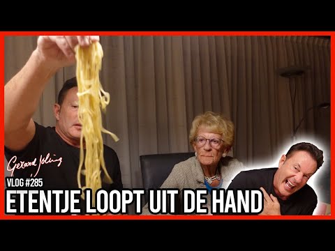 ETENTJE LOOPT UIT DE HAND - GERARD JOLING - VLOG #285
