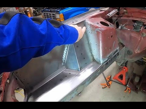 Installation of Foxbody Scott Rod Fab smooth inner fenders