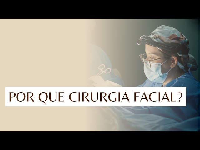 Vídeo trajetória com a cirurgia plástica facial