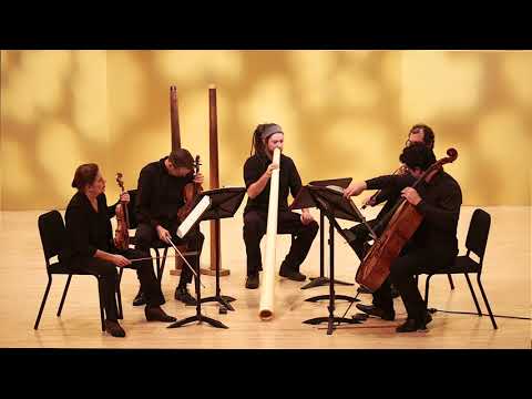 Peter Sculthorpe Quartet no 16 with dijerido (Molinari Quartet, Maxime Éthier)