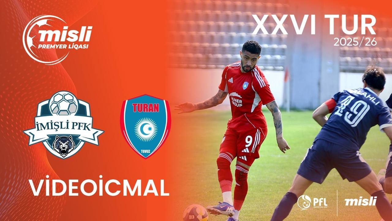 İmişli FK vs Turan Tovuz Highlights