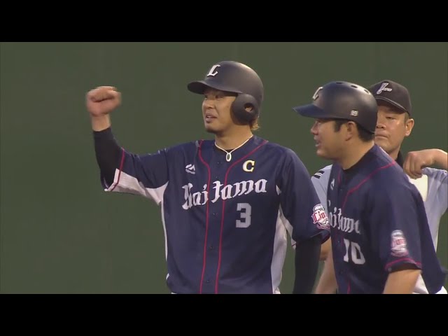 【1回裏】キャプテンの一打!! ライオンズ・浅村の先制タイムリー!! 2017/8/25 L-Bs